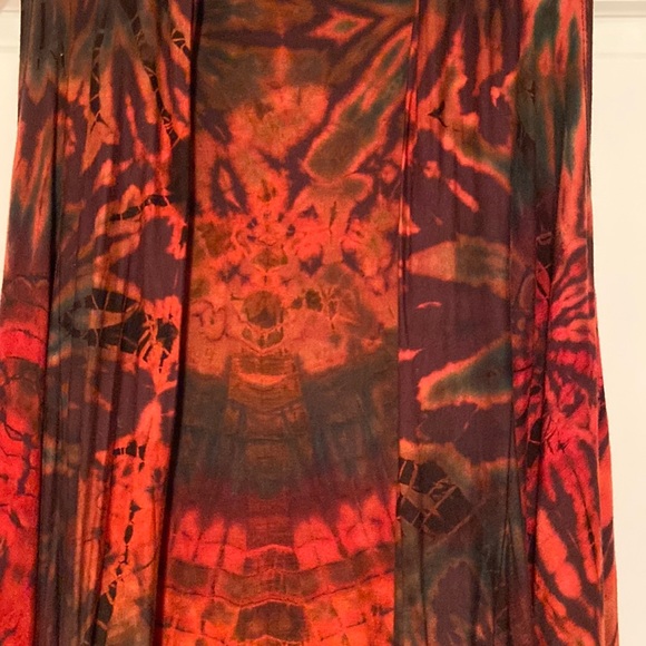 Vintage ANANTARA boho fire vest NWOT festival fairycore Labyrinth Legend - Picture 10 of 16